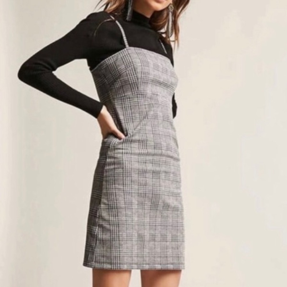Checkered Mini Dress